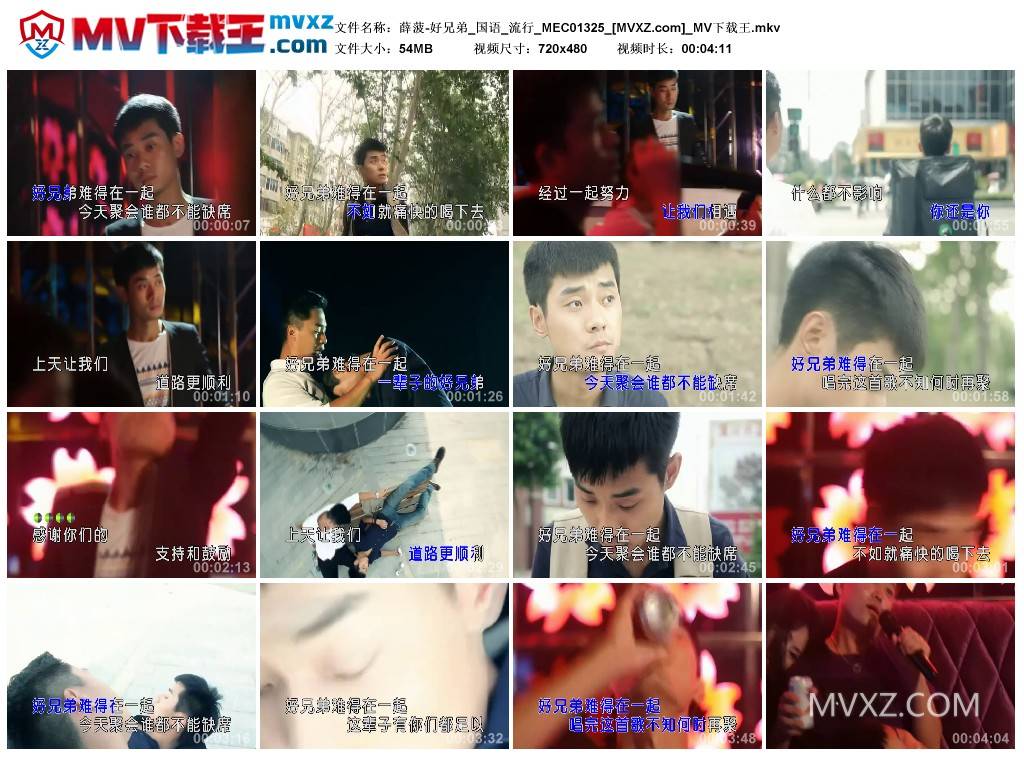 薛菠-好兄弟_国语_流行_MEC01325